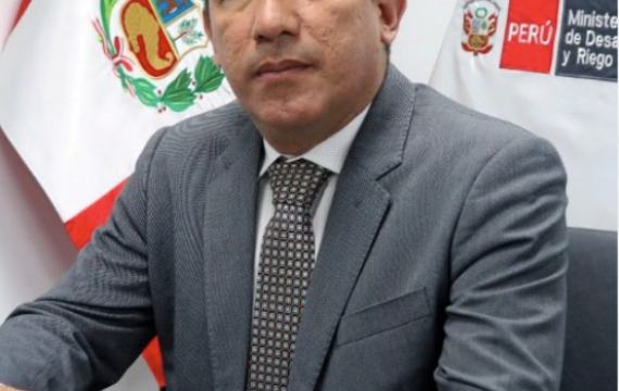 Christian A. Barrantes Bravo nuevo Viceministro de Desarrollo de Agricultura Familiar e Infraestructura Agraria y Riego del Perú